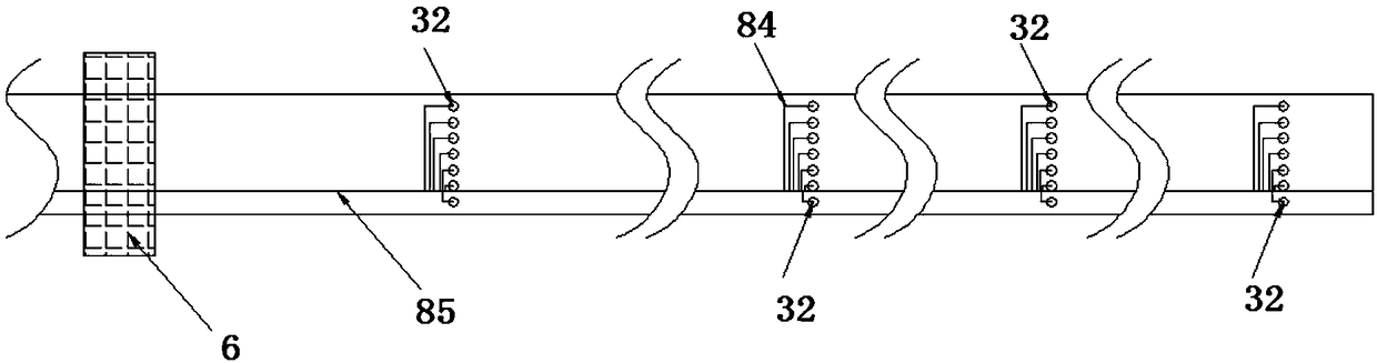 Gas extraction method for protected layer