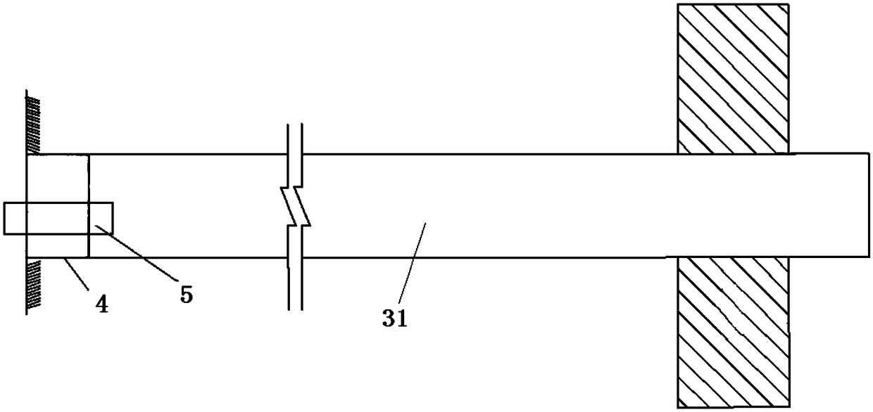 Gas extraction method for protected layer