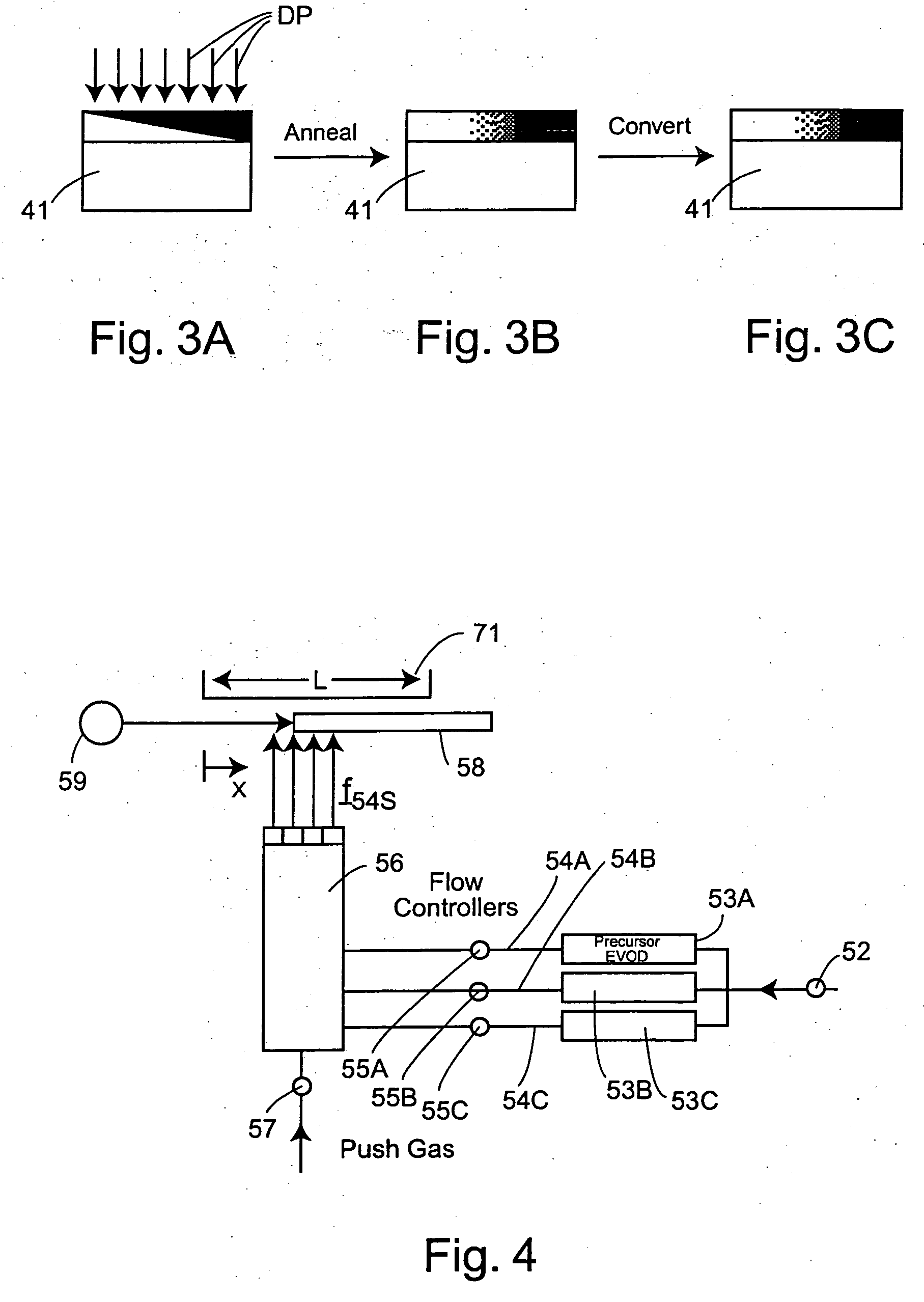 Combinatorial synthesis of material chips