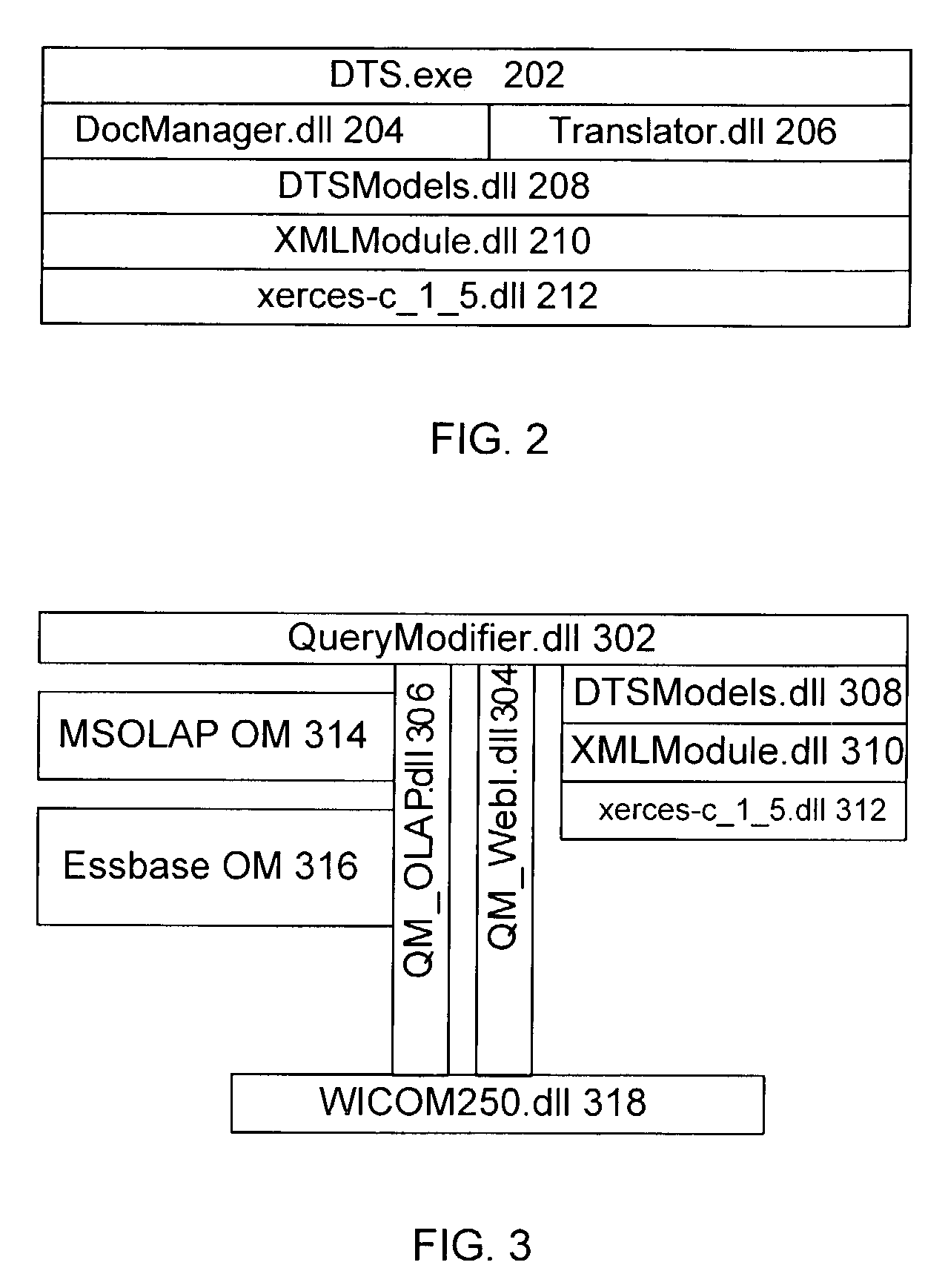 Universal drill-down system for coordinated presentation of items in different databases