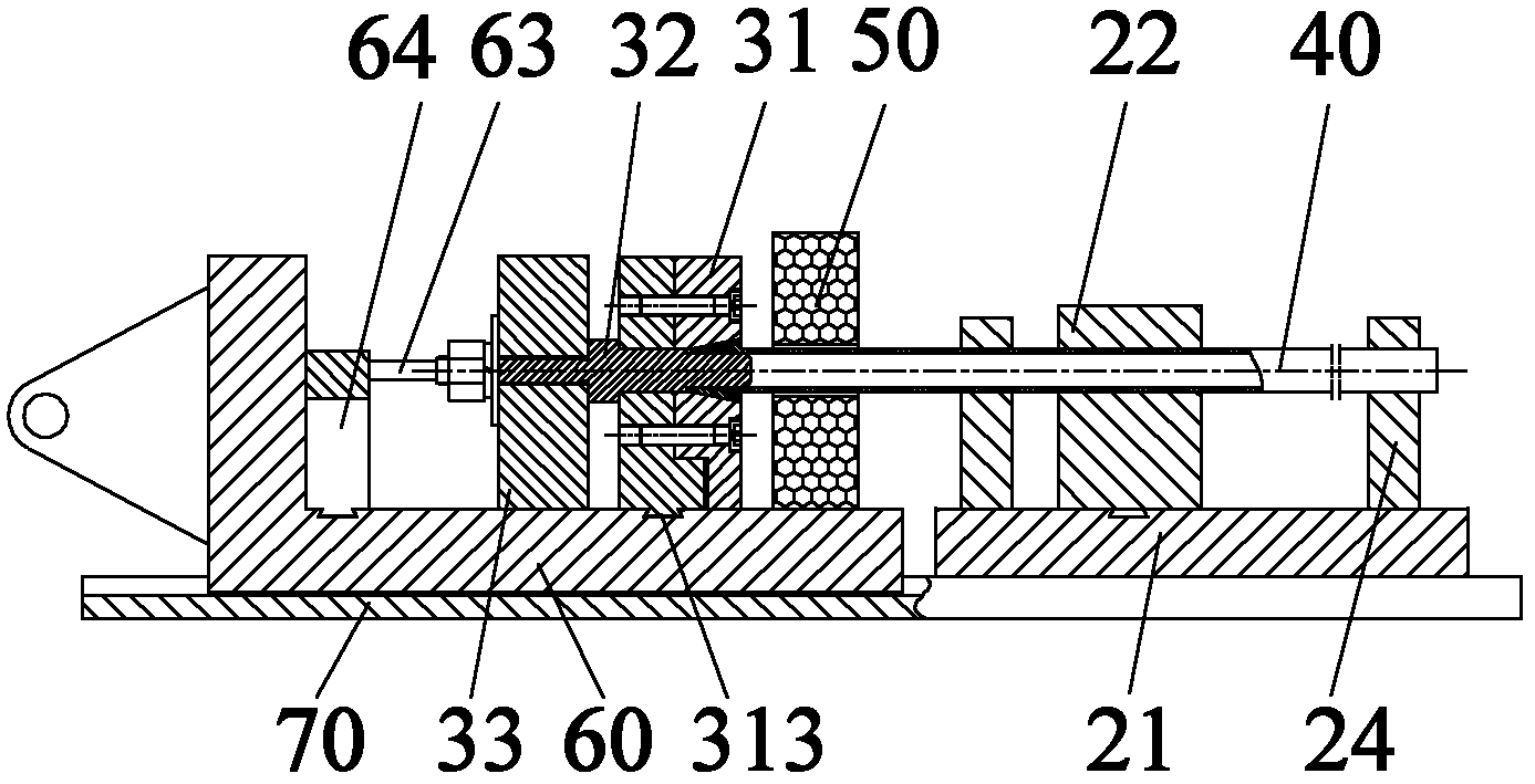 Hard tube end forming equipment and forming method