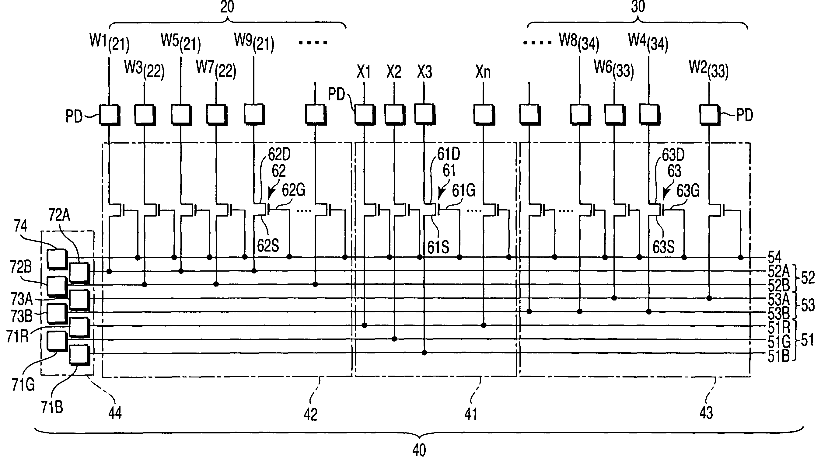 Display device, inspection method for display device, and inspection device for display device