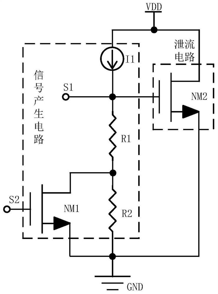 Positive feedback latch amplitude limiting control circuit and method of passive radio frequency identification tag