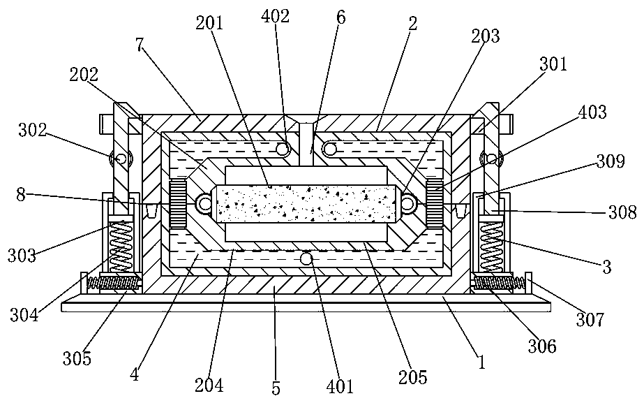 Casting equipment for light alloy motor shell