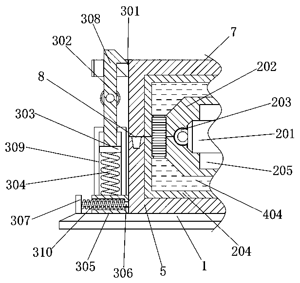 Casting equipment for light alloy motor shell