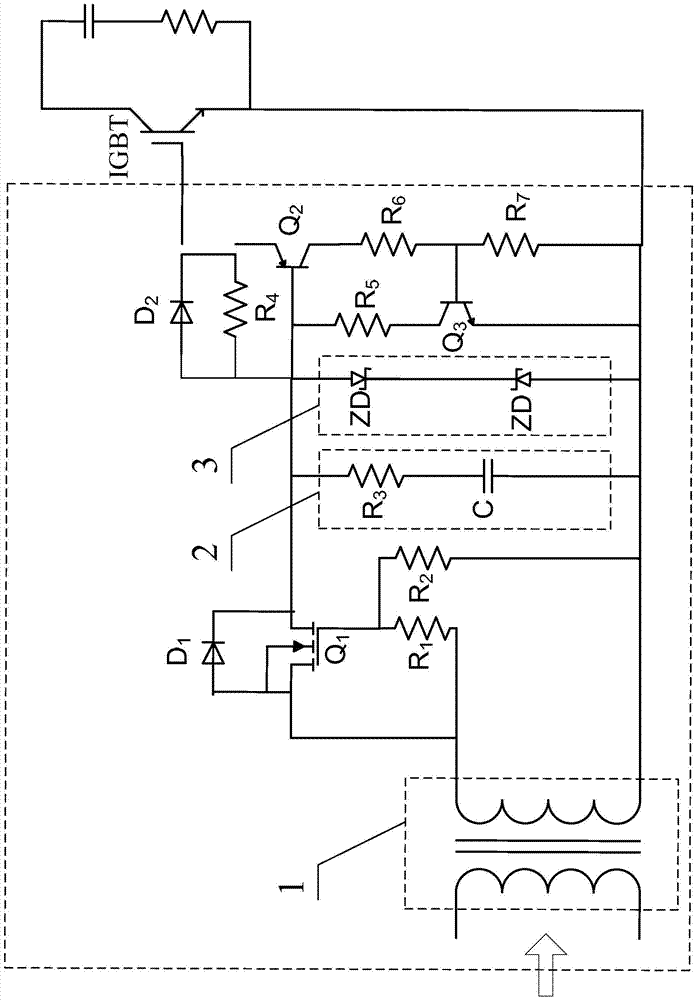 IGBT (Insulated Gate Bipolar Transistor) driving circuit