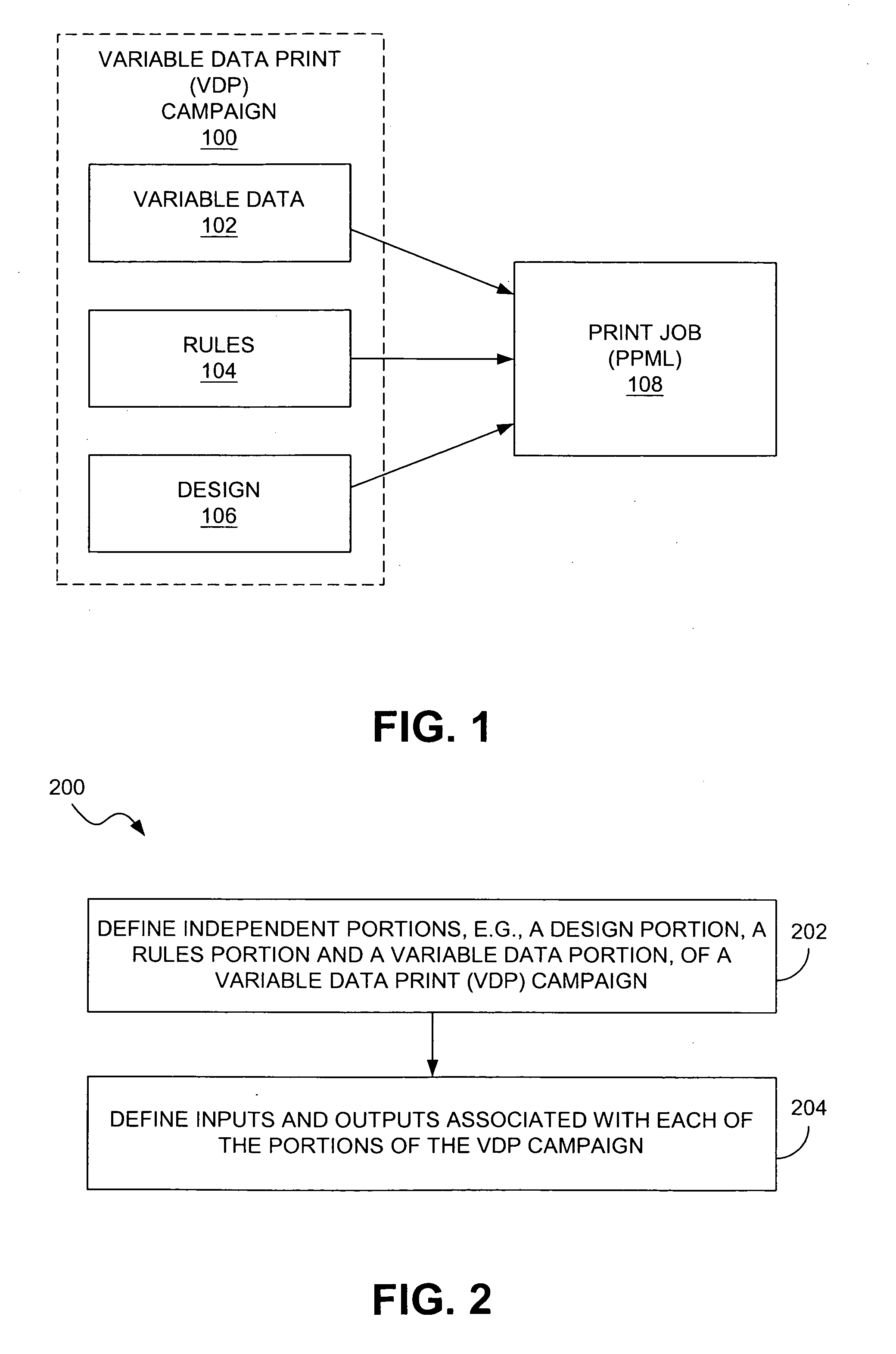 Systems and methods for performing variable data printing