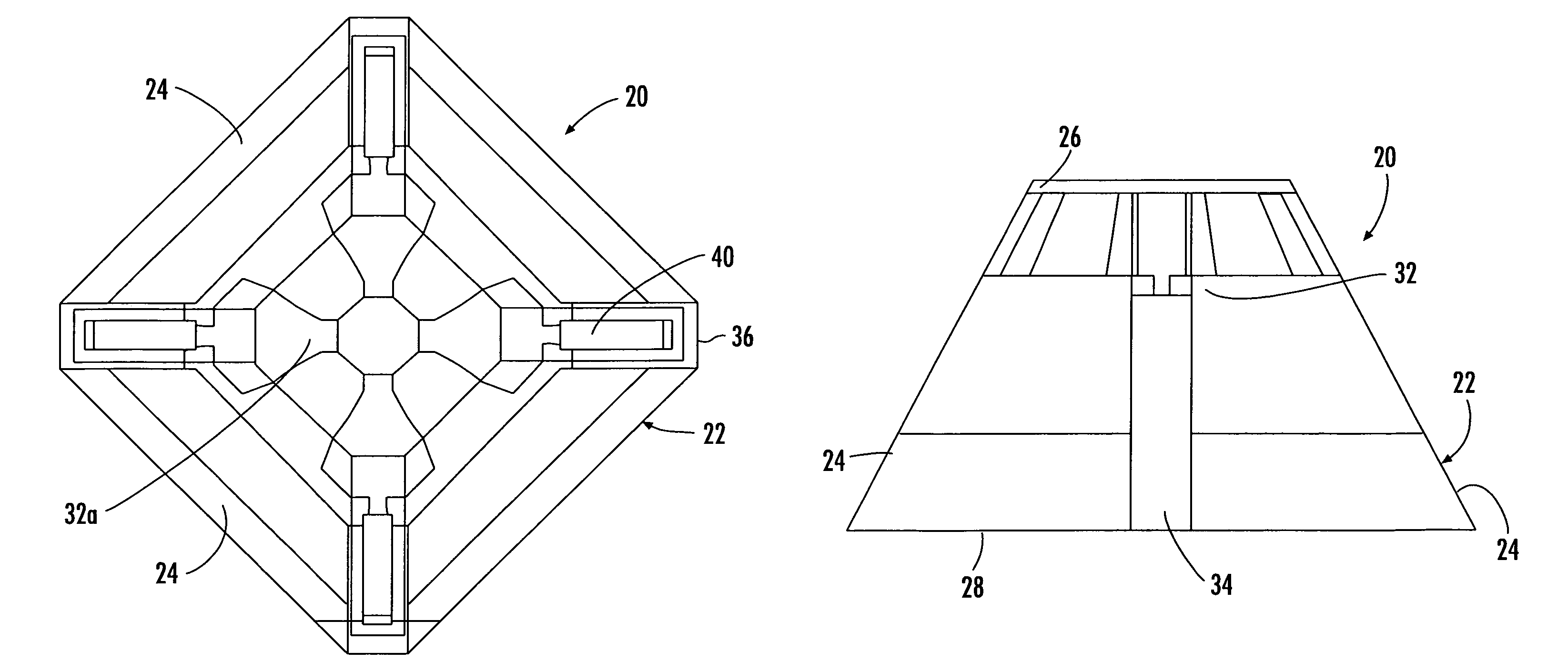 Dual polarization antenna and associated methods