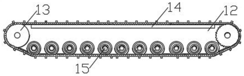 Liquefied natural gas cylinder liner mounting device and working method thereof