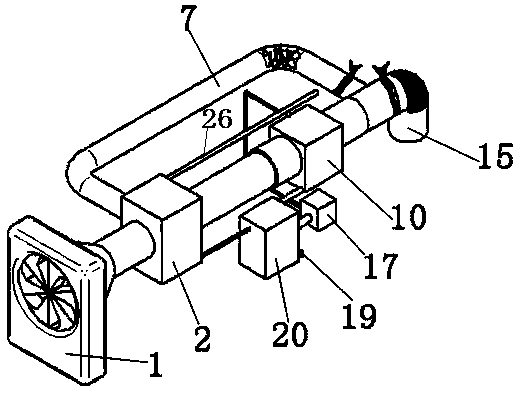 Novel haze air integrated purifying system