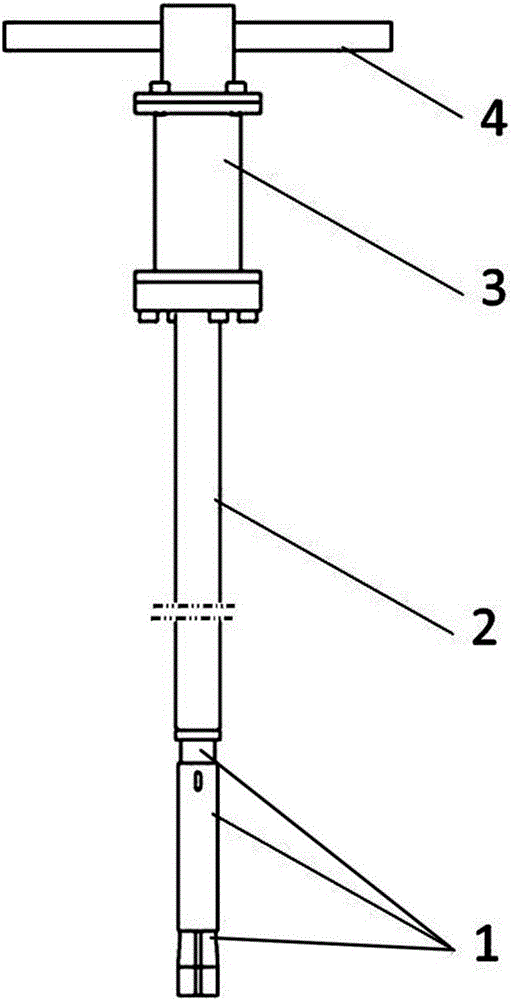 Bolt underwater dissembling and assembling tool