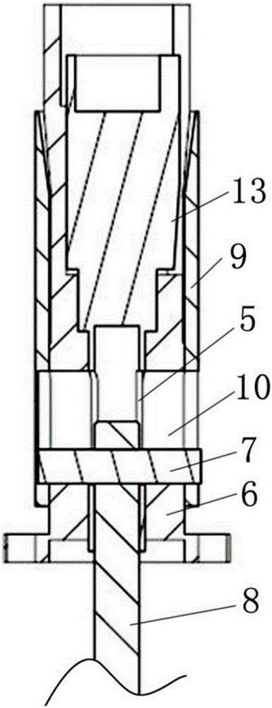 Bolt underwater dissembling and assembling tool