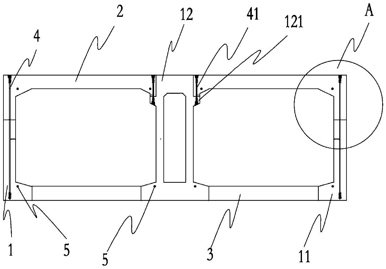 Prefabricated assembled tunnel and construction method thereof