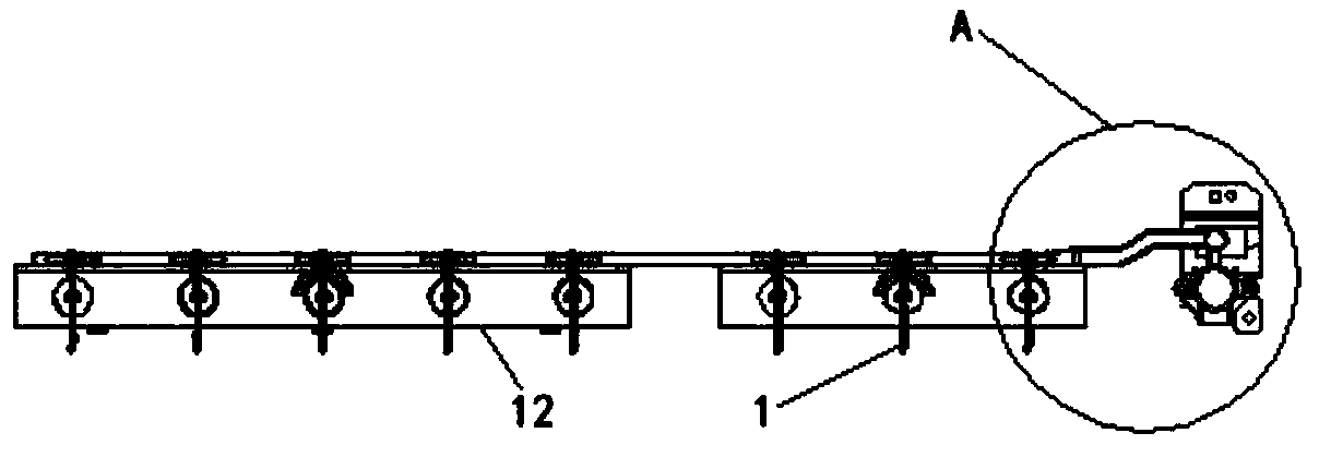 Air swinging mechanism of air conditioner and air conditioner