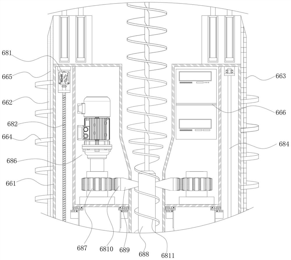 Sampling device for repairing heavy metal contaminated soil by biochar