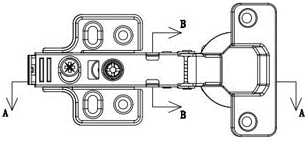 Door hinge with buffering function