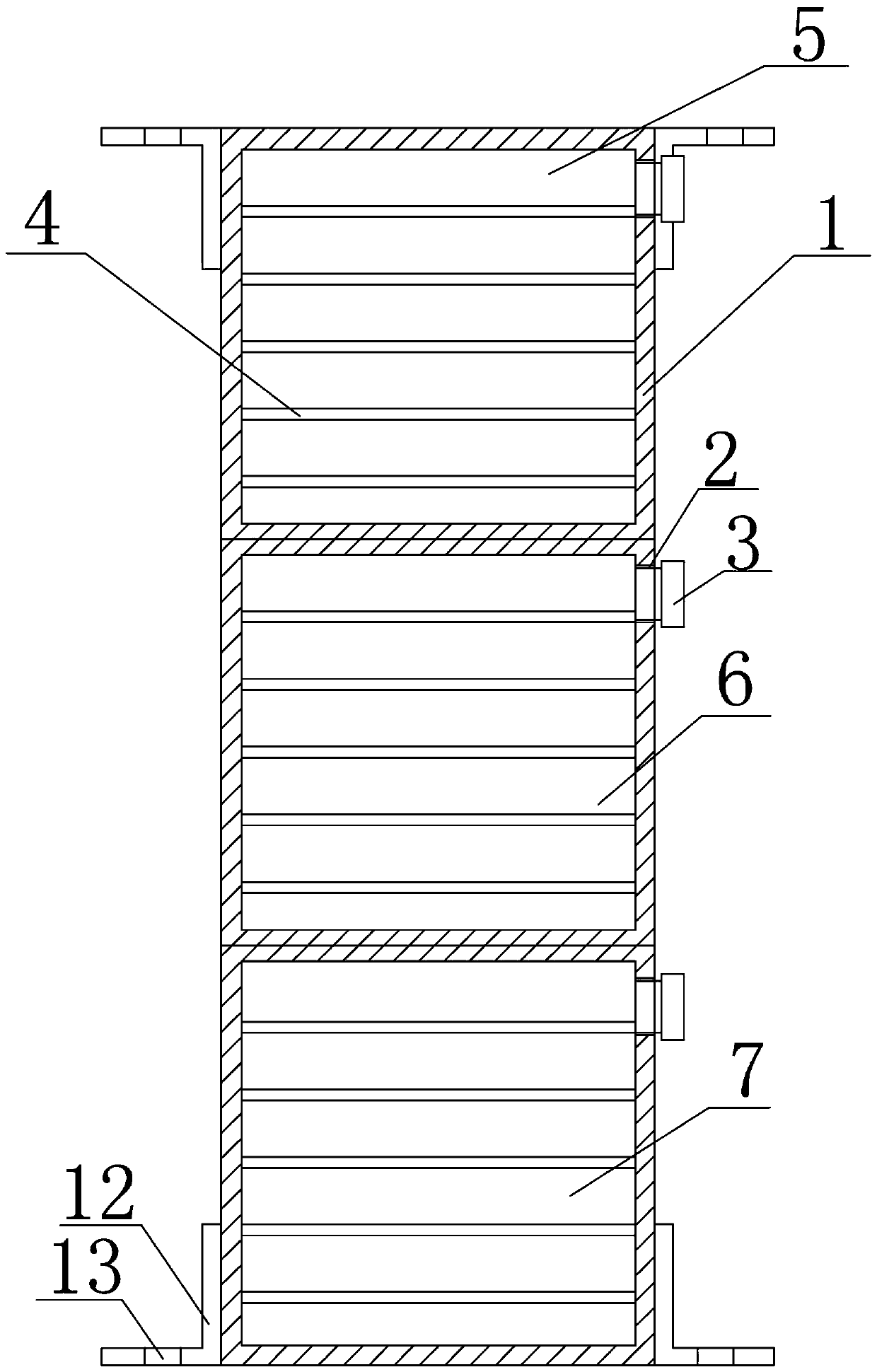 A thermal insulation wall