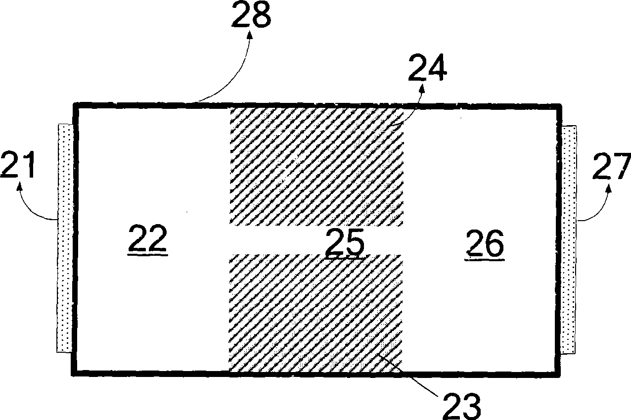 Plane nano electromagnetic radiator structure based on negative differential mobility