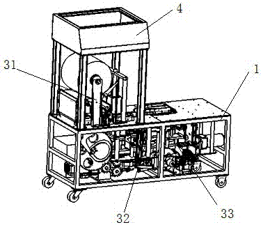 Paper packaging machine