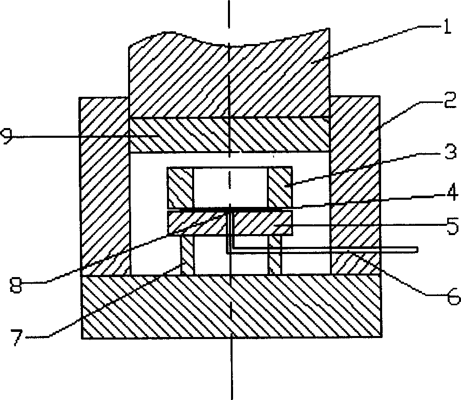 Method for billow forming magnet alloy thin plate