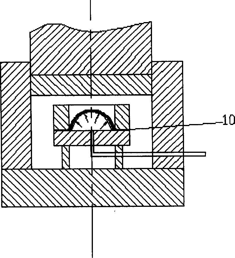 Method for billow forming magnet alloy thin plate