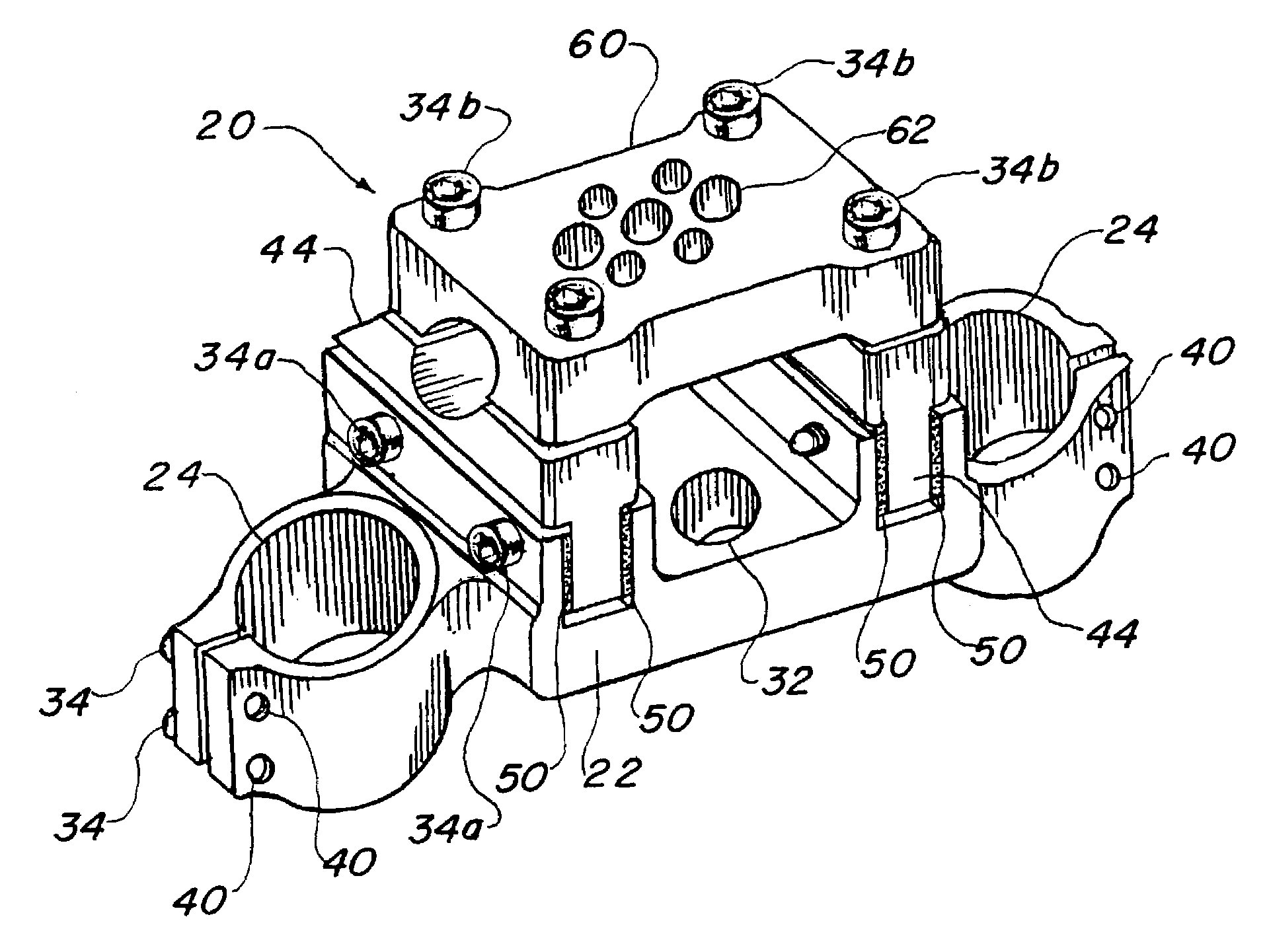 Cycle handlebar shock and vibration damper