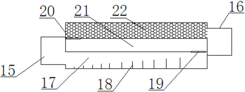 Water sample pretreatment device for environmental monitoring laboratory