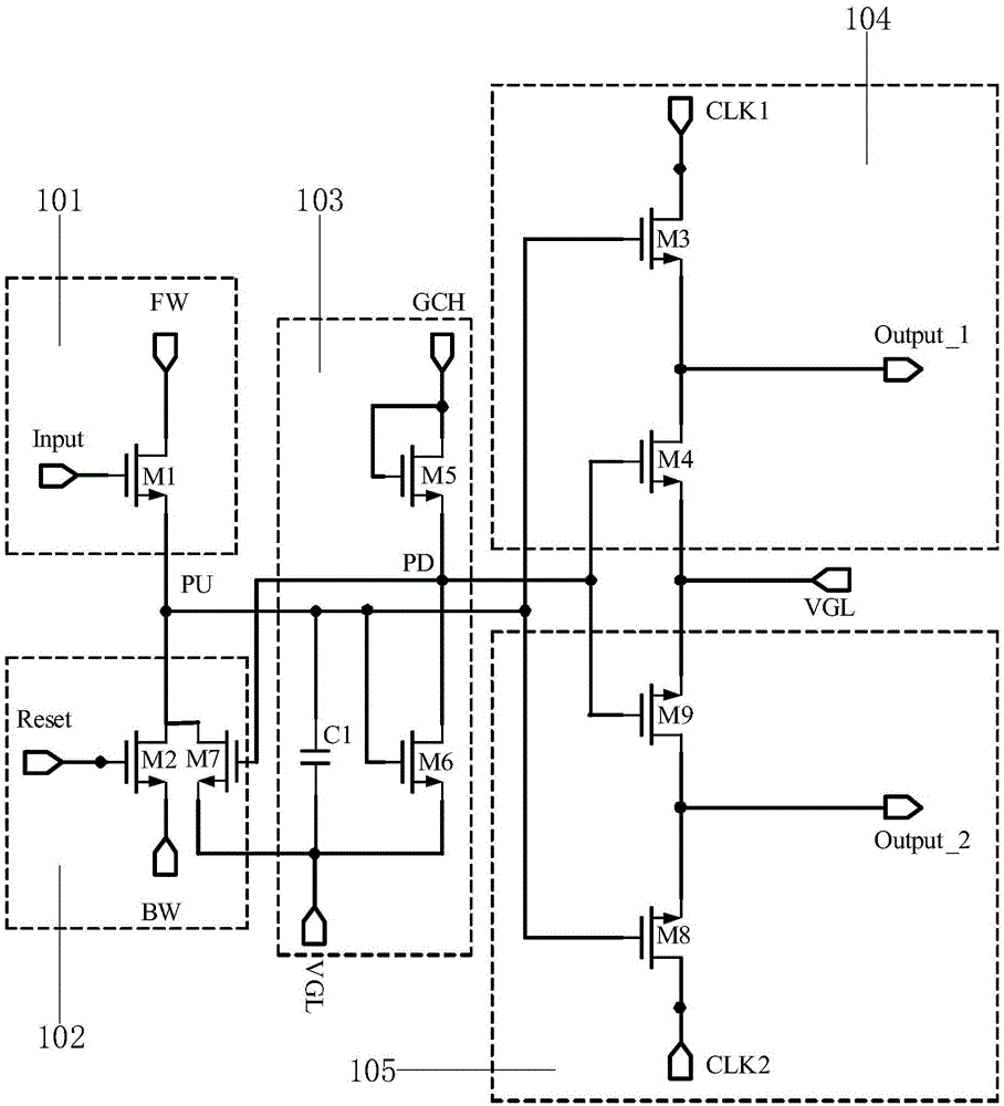 Shifting register, drive method thereof, drive circuit and display device