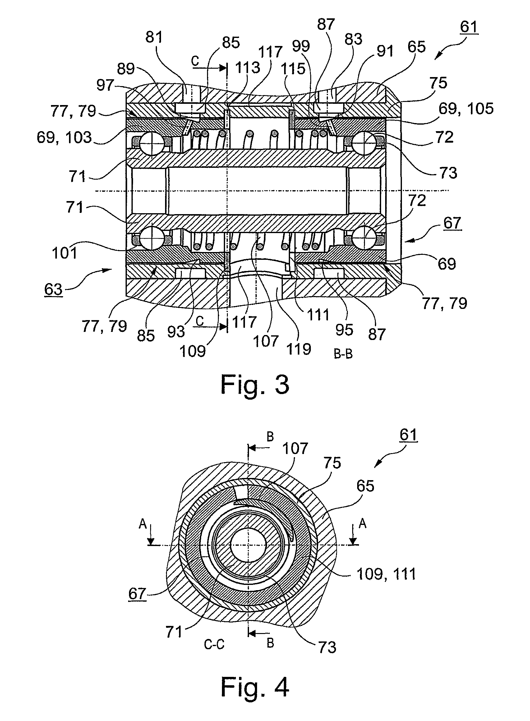 Bearing unit for a turbocharger