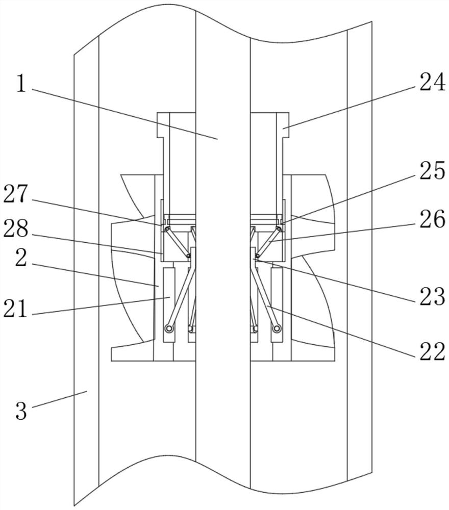 Continuous sucker rod operation assembly for oil well exploitation and exploitation technology