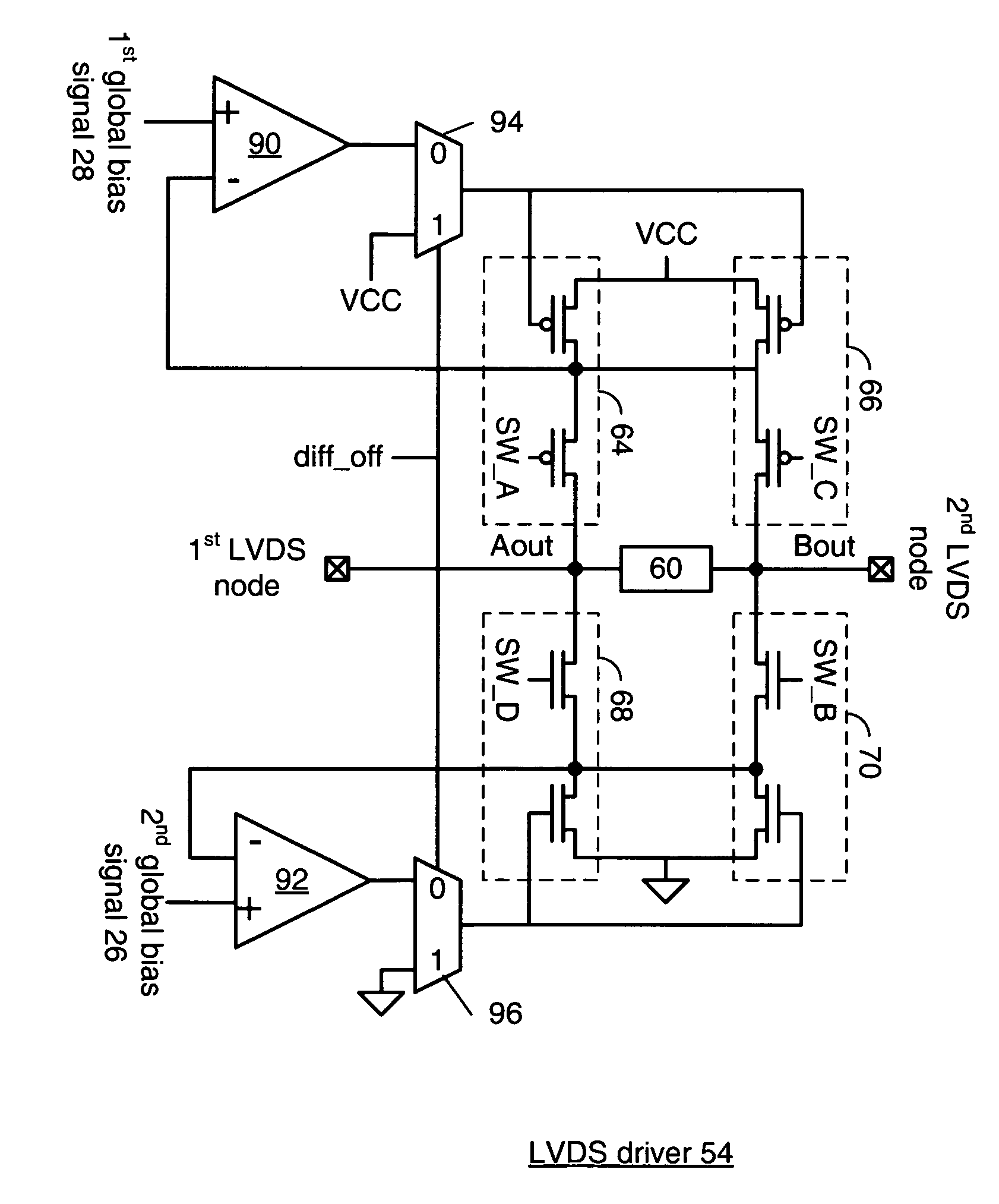 Programmable differential signaling system