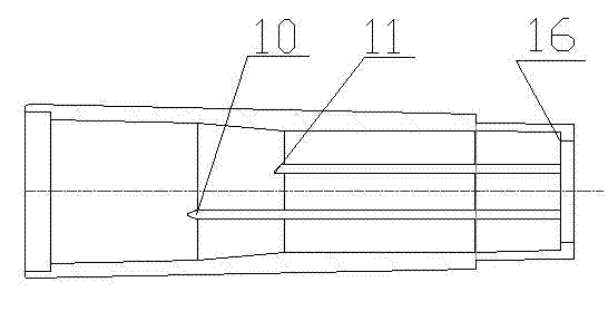 Disposable self-retracting safety blood taking needle