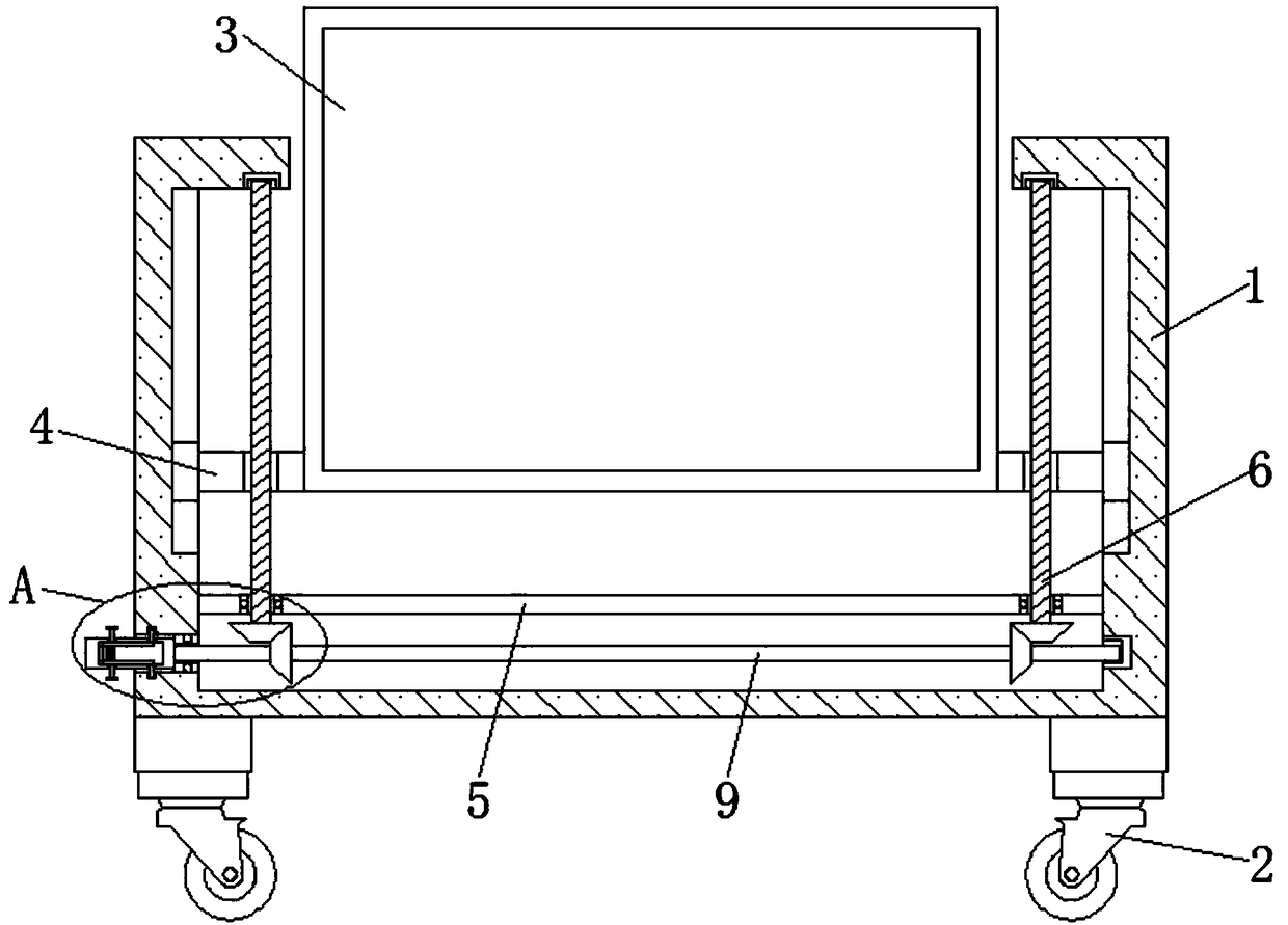 Display device for enterprise management consultation