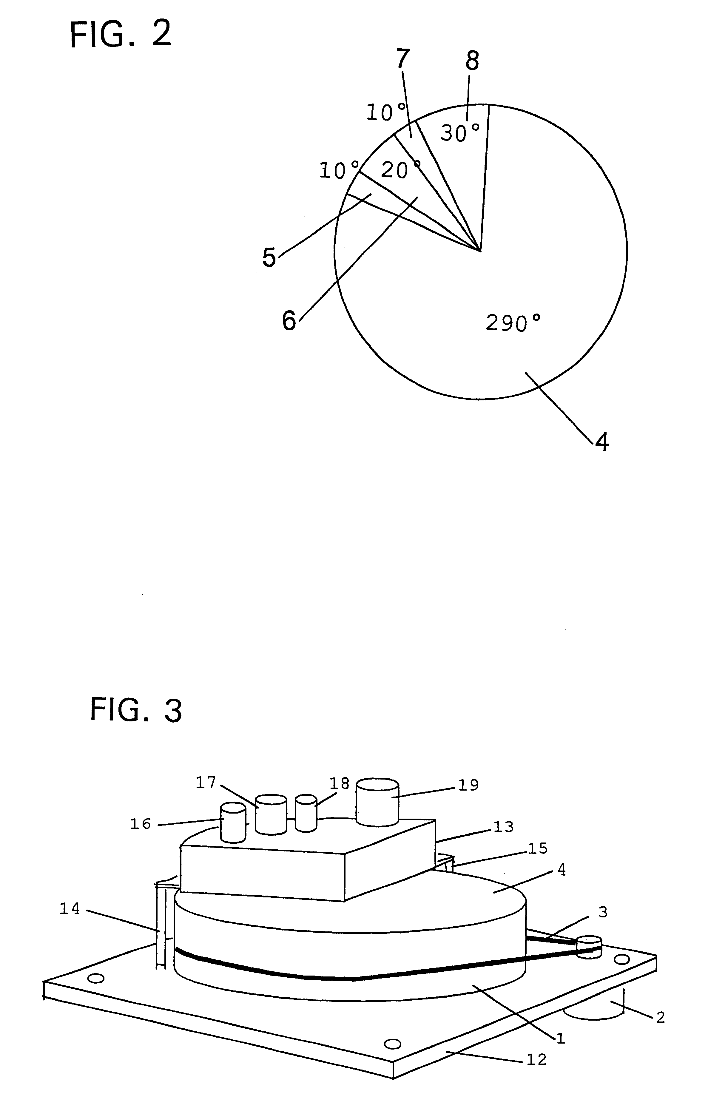 Apparatus and method for treating gas using a honeycomb rotor having a plurality of desorbing zones