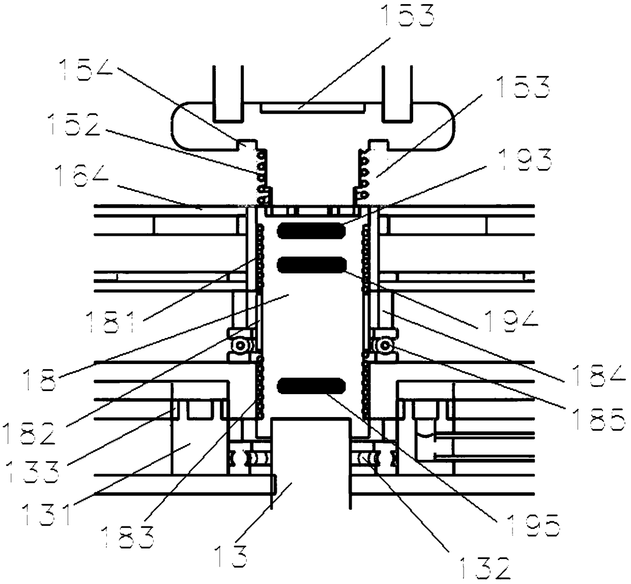 Automatic flower watering and soil loosening device and flower watering and soil loosening process