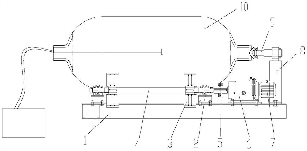 A high-purity gas cylinder grinding process