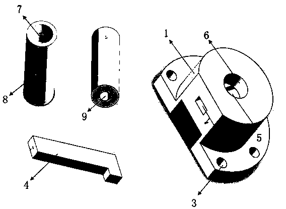 Biomass granular fuel preparation device