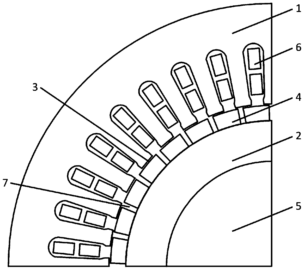 Halbach array permanent magnet synchronous motor