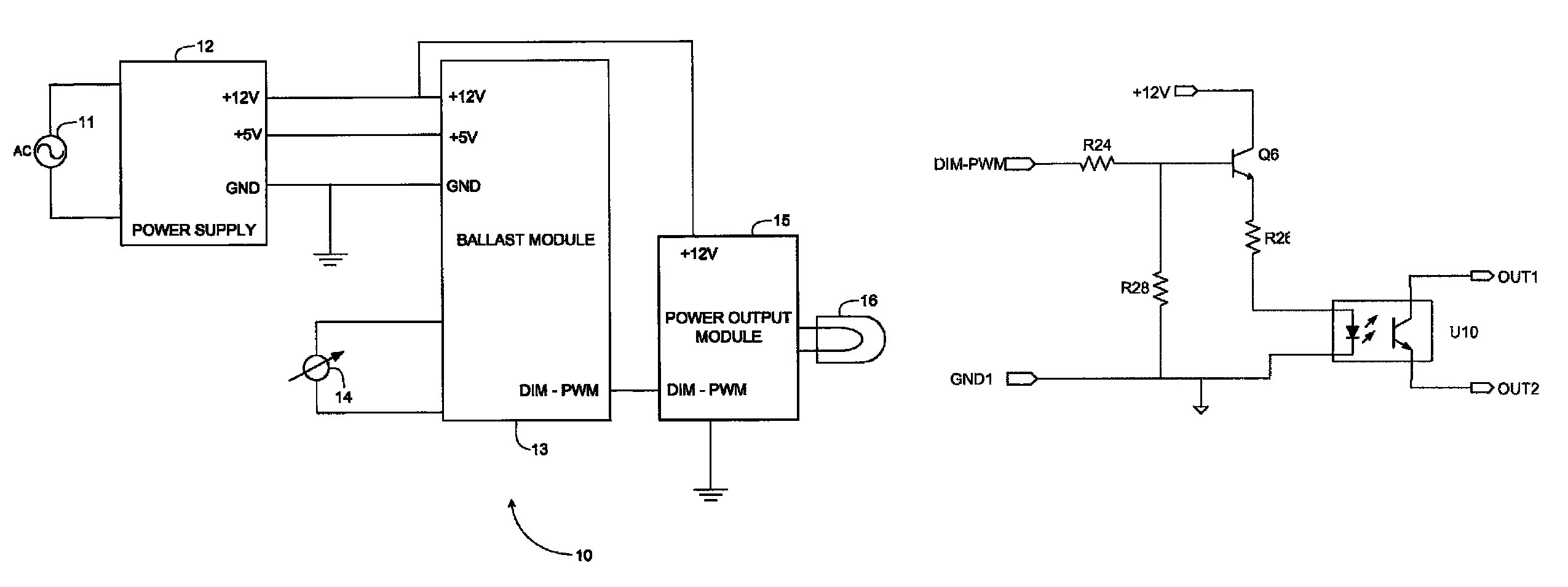 Controller and method for controlling an intensity of a light emitting diode (LED) using a conventional AC dimmer