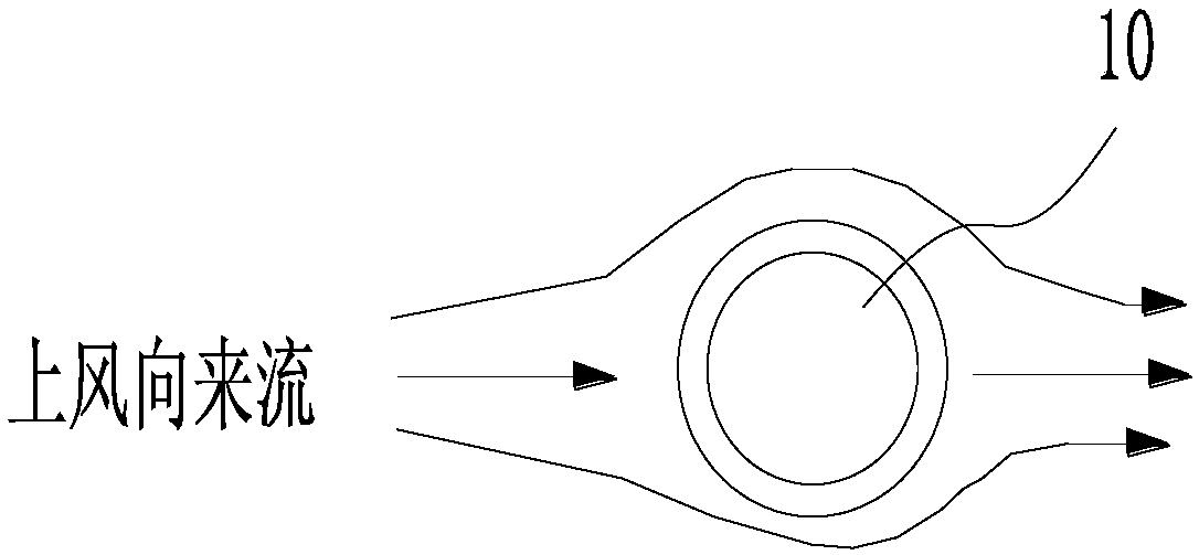 Enclosure structure and pneumatic profile adjuster disposed on outer surface of enclosure structure