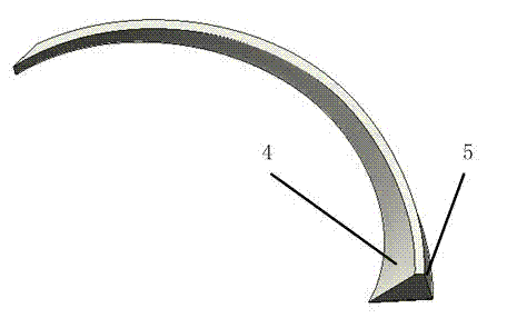 Low-specific-speed impeller and design method for blade thereof