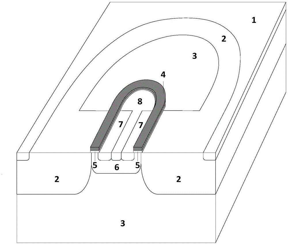 A Junction Termination Structure of a Lateral High Voltage Power Semiconductor Device