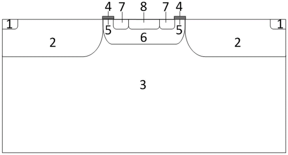 A Junction Termination Structure of a Lateral High Voltage Power Semiconductor Device