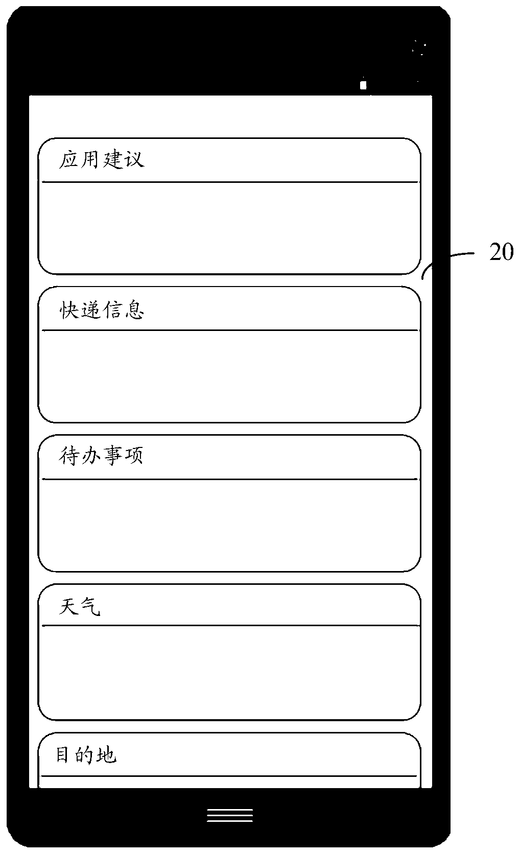 Interface display method and terminal