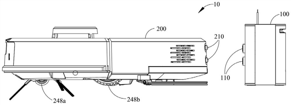 Charging base, robot and intelligent charging system