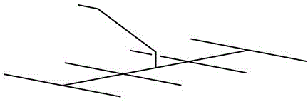 Horizontal suspension sludge air-lift backflow method