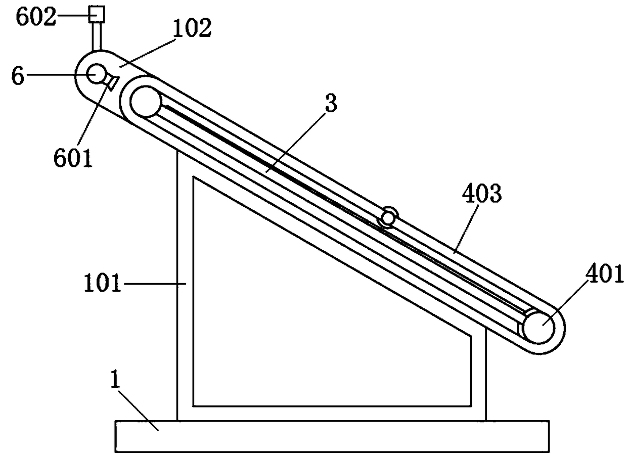 Solar cell panel protection device used for solar power station in desert