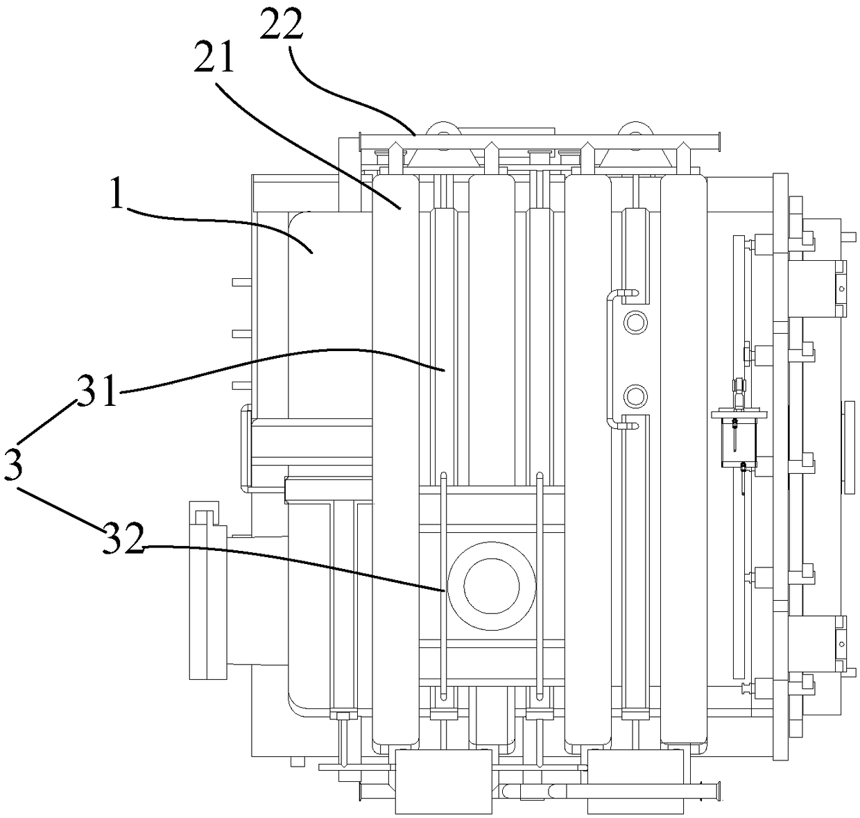 Freeze dryer and box thereof