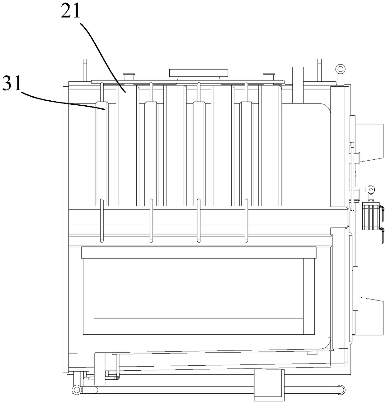 Freeze dryer and box thereof