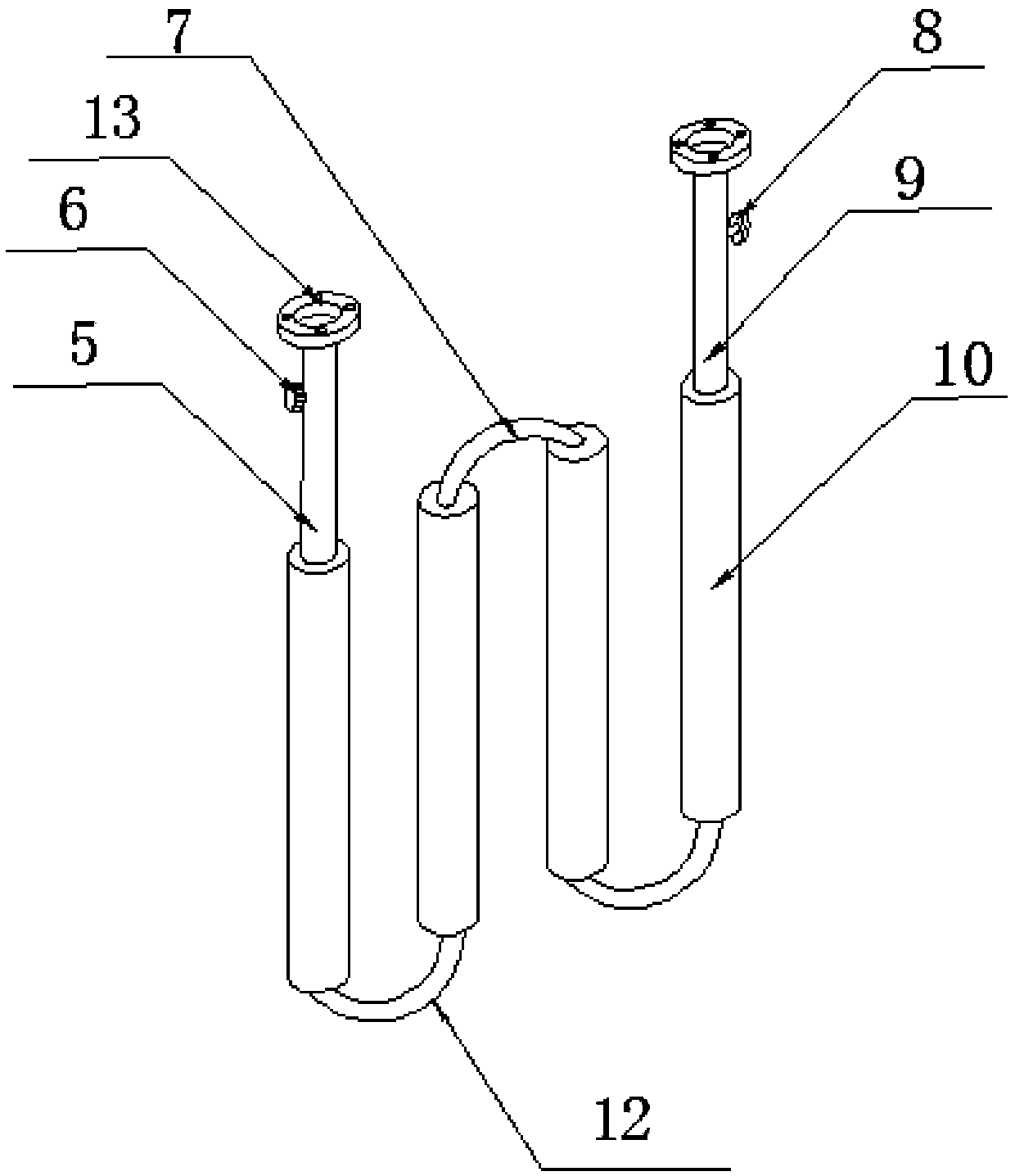 High-efficiency air temperature vaporizer